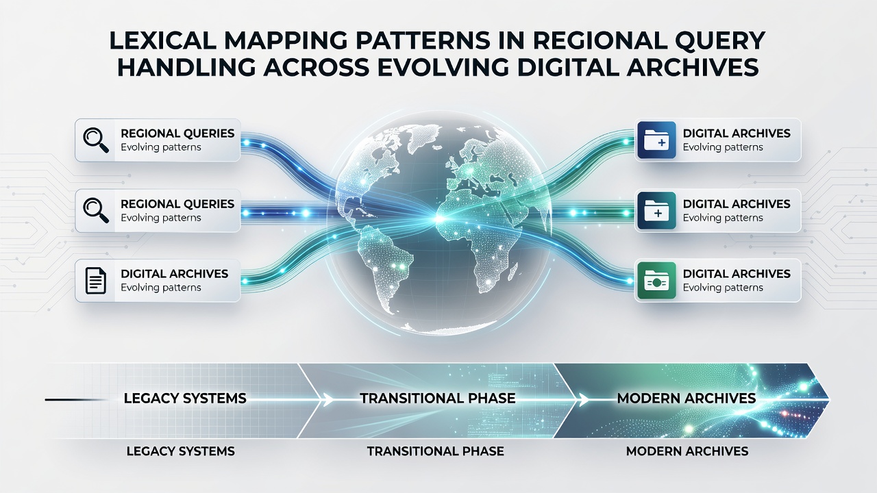 Lexical Mapping Patterns in Regional Query Handling Across Evolving Digital Archives